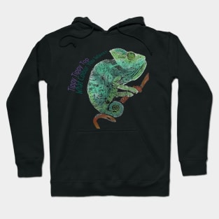 detailed Chameleon Hoodie